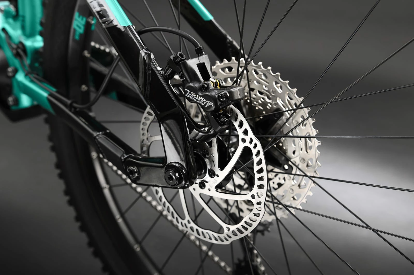 Haibike AllMtn 1 VTT Tout Terrain - Aquamarine / Black 8 Haibike AllMtn 1 VTT Tout Terrain - Aquamarine / Black – Image 6