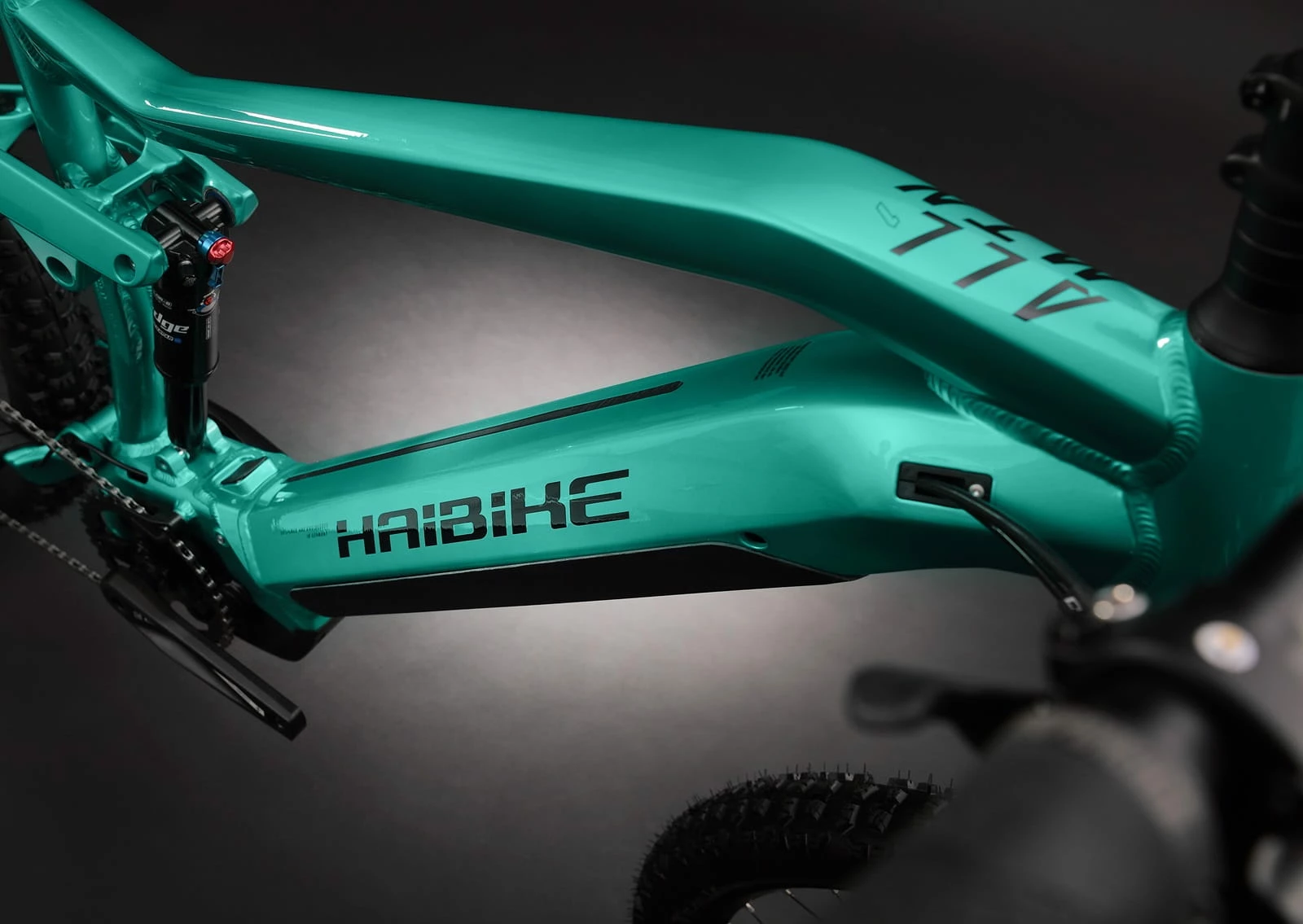 Haibike AllMtn 1 VTT Tout Terrain - Aquamarine / Black 7 Haibike AllMtn 1 VTT Tout Terrain - Aquamarine / Black – Image 5