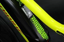 Haibike ALLTRACK Kids MTB Hardtail - Gloss Lime Crystal Red -VTTs électriques Soldes Haibike MY22 Detail Battery AllTrack Kids