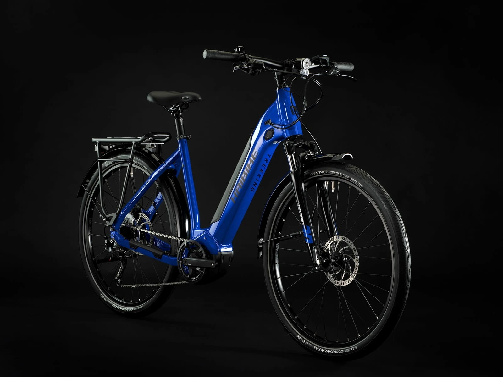 Haibike Trekking 4 Cadre Bas - Gloss Matte Blue Black 4 Haibike Trekking 4 Cadre Bas - Gloss Matte Blue Black – Image 2