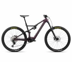 Orbea RISE H10 - Mulberry Métallique - Noir (mat)