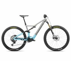 Orbea RISE H10 Gris Souris-Bleu Ciel (mat)