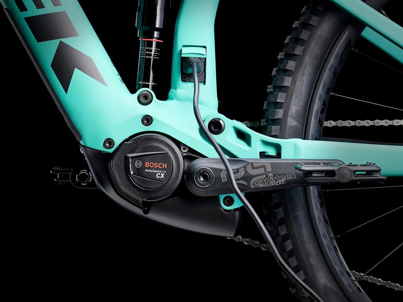 Trek Rail 7 Deore/XT Gen 3 Matte Blue Sage 5 Trek Rail 7 Deore/XT Gen 3 Matte Blue Sage – Image 3