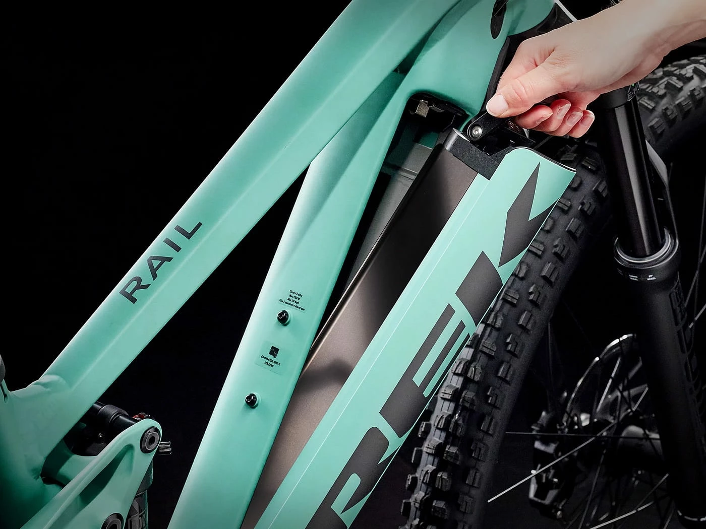 Trek Rail 7 Deore/XT Gen 3 Matte Blue Sage 8 Trek Rail 7 Deore/XT Gen 3 Matte Blue Sage – Image 6