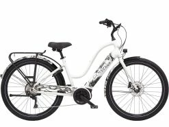 Electra Townie Path Go ! 10D Step-Thru Blanc Perle