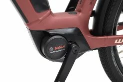 Winora Sinus N5 Cadre Bas - Maroonred Matt -VTTs électriques Soldes Winora MY21 Detail Motor Sinus N5