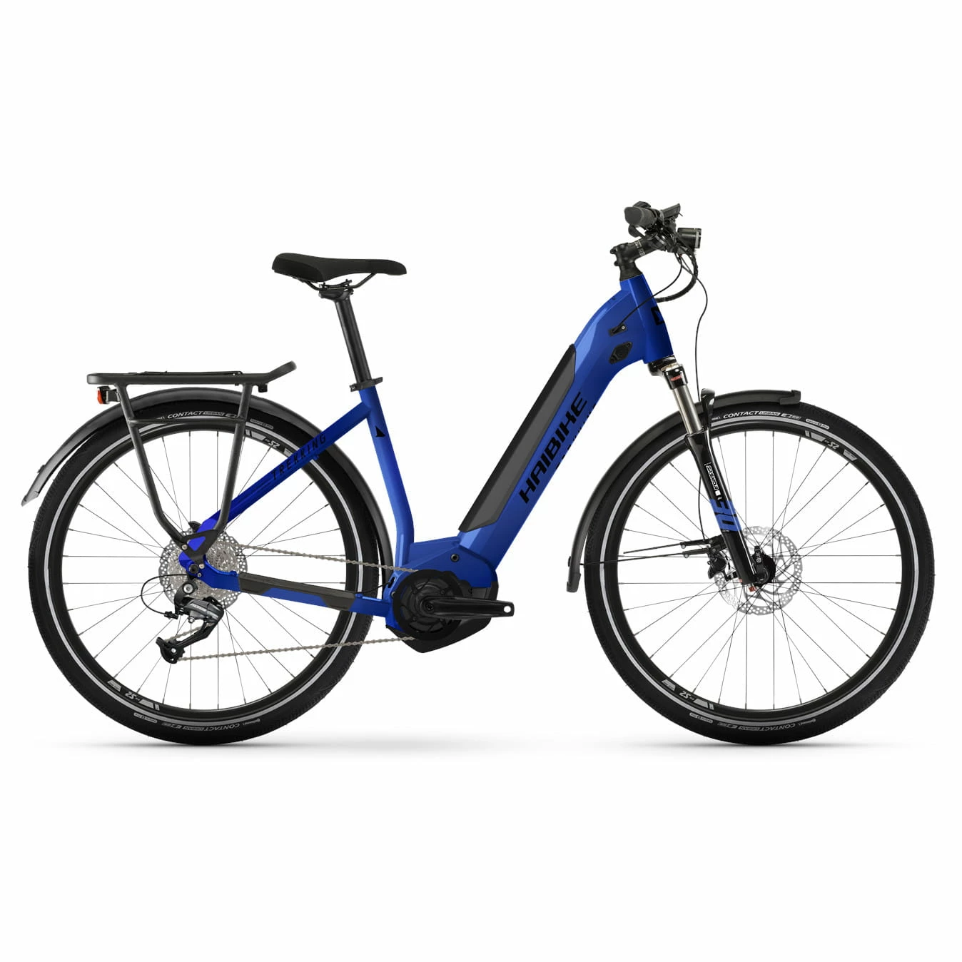 Haibike Trekking 4 Cadre Bas - Gloss Matte Blue Black 3 Haibike Trekking 4 Cadre Bas - Gloss Matte Blue Black