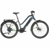 Haibike Trekking 5 Femme - Blue / Canary 2 Haibike Trekking 5 Femme - Blue / Canary -VTTs électriques Soldes haibike trekking 5 trapeze blue canary 1